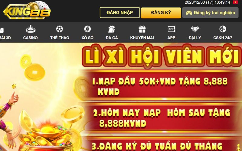 Nhà cái King88 được đánh giá rất tốt về chất lượng và độ uy tín.