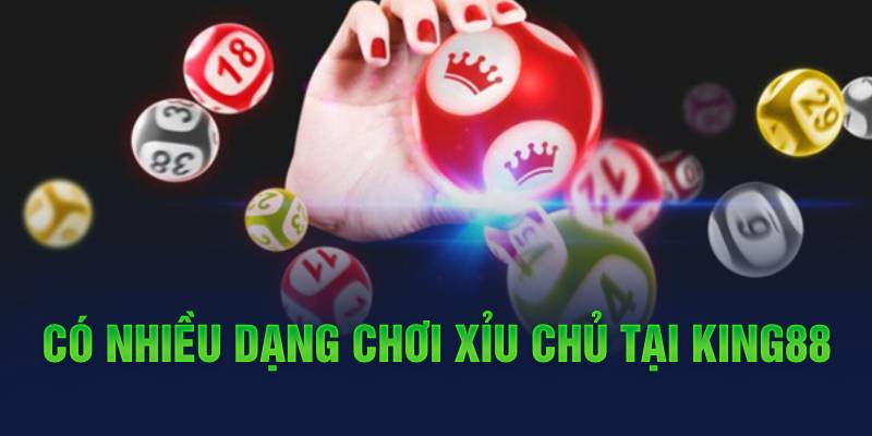 Có nhiều dạng chơi Xỉu chủ tại King88